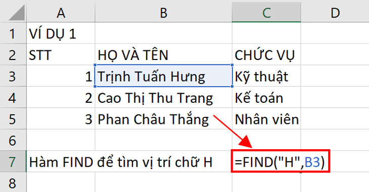 So sánh hàm FIND và SEARCH trong Excel: Dùng trong trường hợp nào
