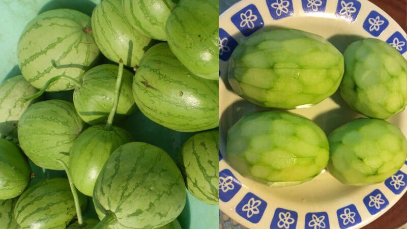 What is watermelon? How to cook cucumber soup with shrimp balls