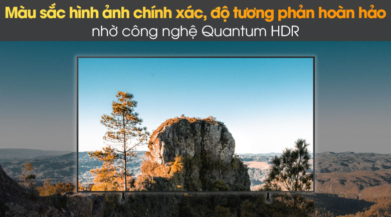 Sản phẩm trang bị công nghệ Quantum HDR giúp màu sắc chính xác