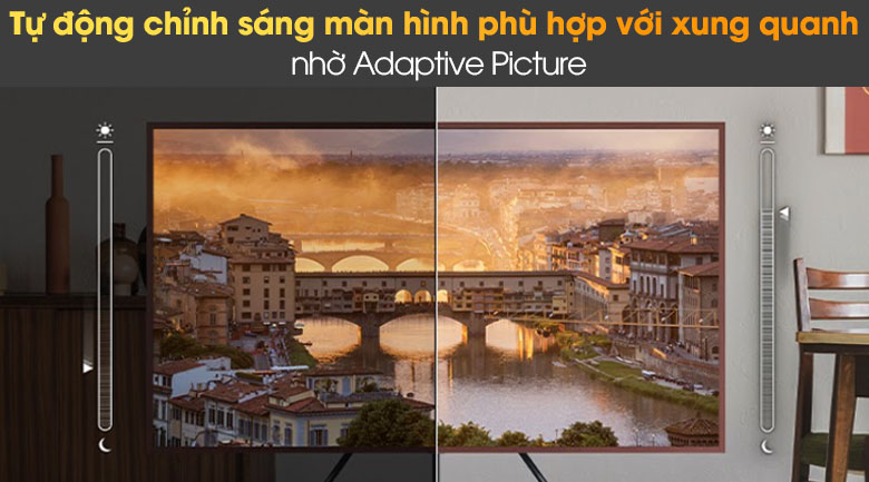 Tivi có Adaptive Picture tự động điều chỉnh ánh sáng màn hình