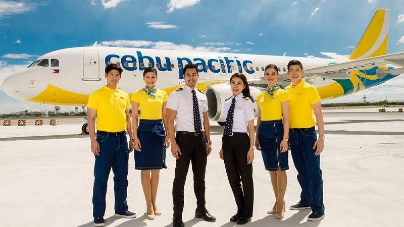 Cebu Pacific là hãng hàng không phổ biến đến Philippines