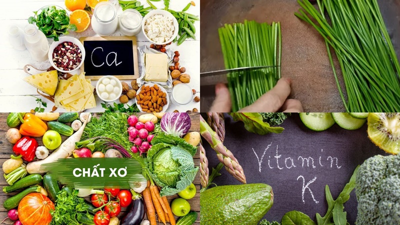 Bông hẹ giàu canxi, chất xơ, vitamin K