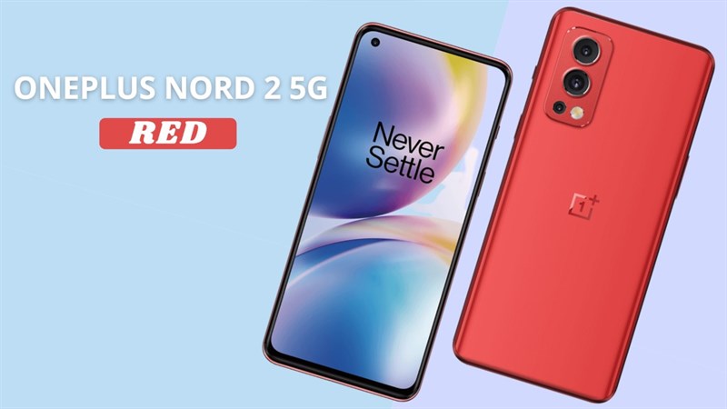 OnePlus Nord 2 5G màu đỏ