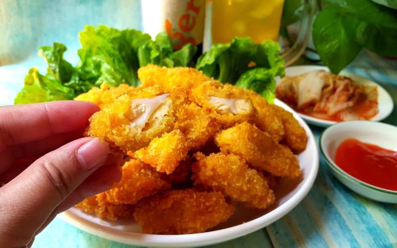 How to make crispy fried chicken cartilage simple, delicious and irresistible