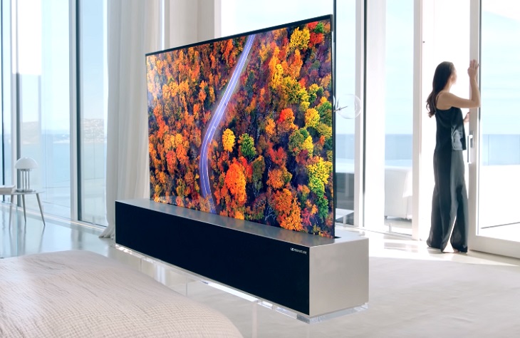 TV LG OLED R màn hình cuộn sắp lên kệ tại Mỹ với giá 2,3 tỷ