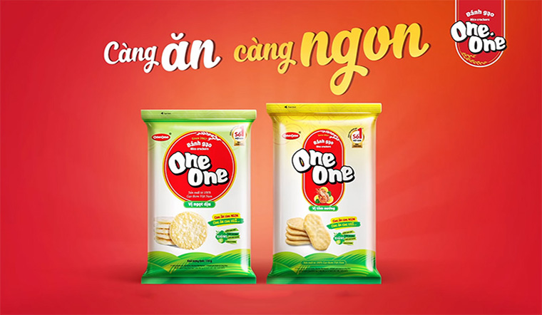 Lượng calo trong bánh gạo One One? Ăn bánh gạo One One có mập không?