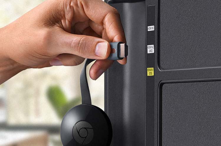 Kết nối tivi với điện thoại qua Google Chromecast