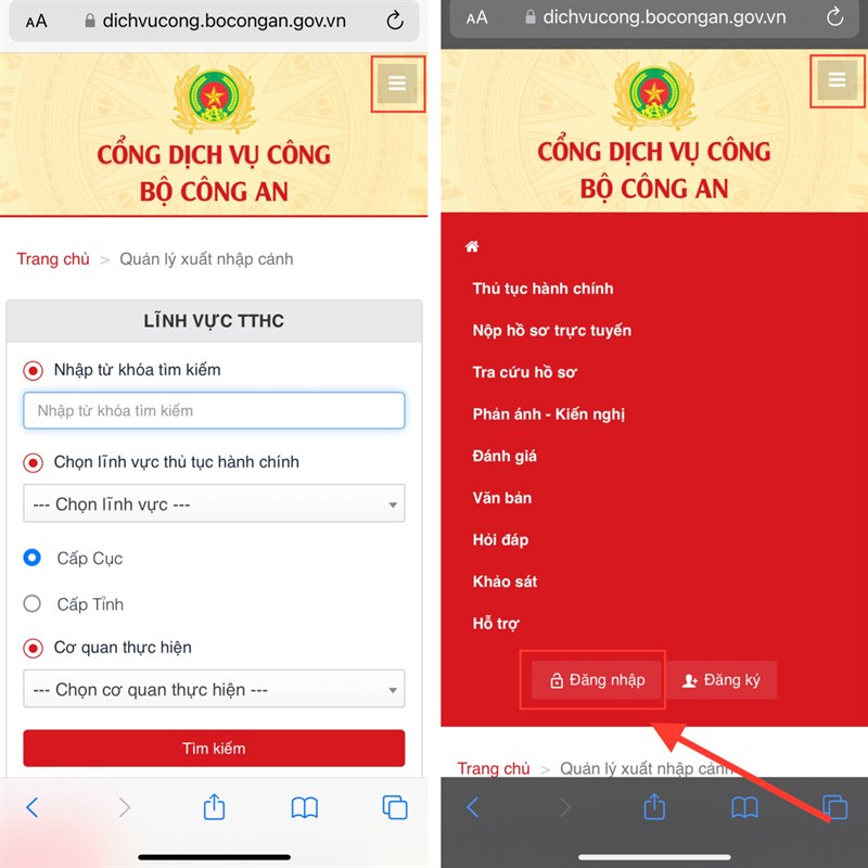 Cách đăng ký xe tạm thời online