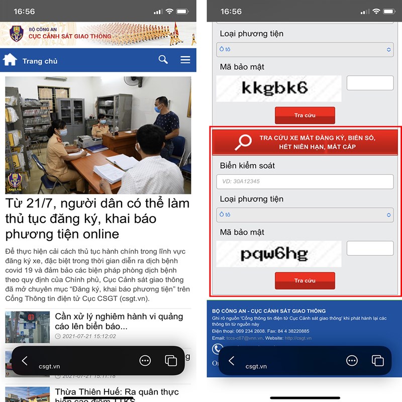 Cách tra cứu biển số xe-1