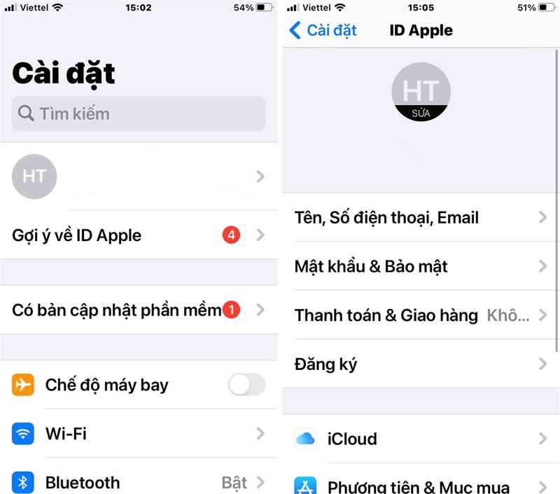 Thanh toán Apple Service