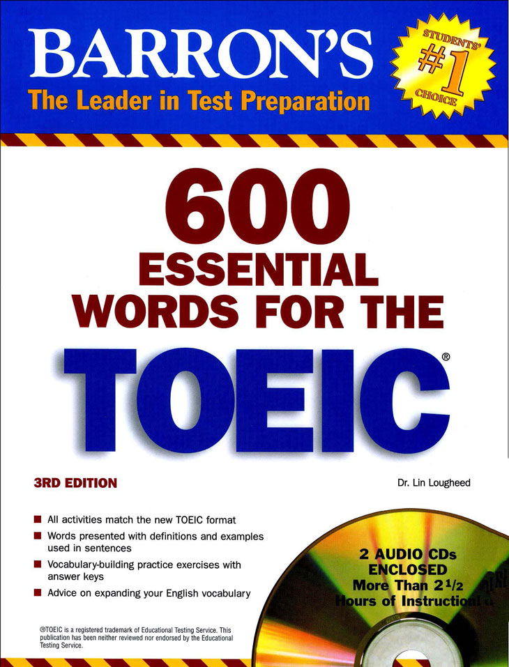 Barron's Essential Words For The Toeic 