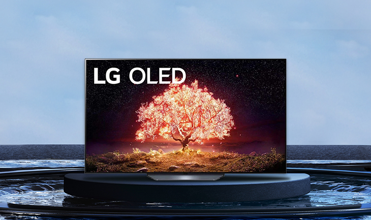 Tổng quan các dòng tivi LG OLED 2021 > Tivi LG OLED B1 series sở hữu thiết kế viền kim loại cứng cáp kết hợp với màn hình OLED siêu mỏng toát nên vẻ sang trọng
