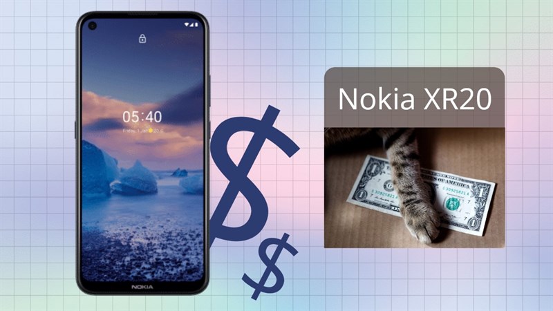 Nokia XR20 giá bao nhiêu?