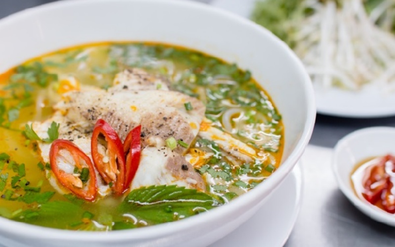 Bánh canh cá lóc bột gạo