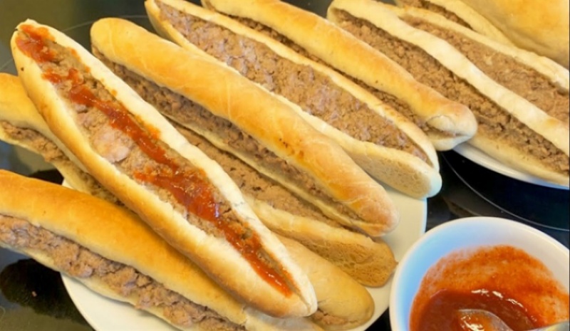 Bánh mì cay Hải Phòng 