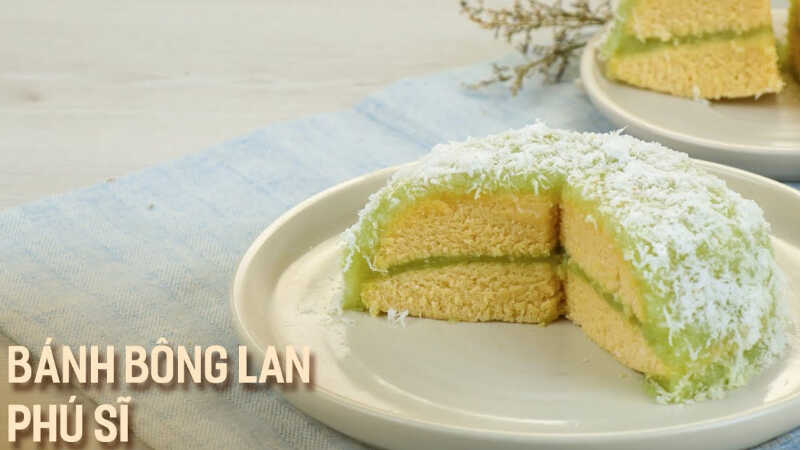 How to make soft and delicious Fuji sponge cake