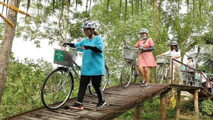 Khám phá Đồng bằng Sông Cửu Long bằng xe đạp