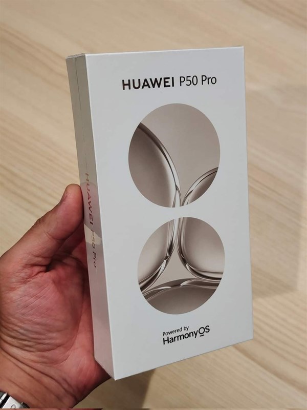 mở hộp Huawei P50 Pro