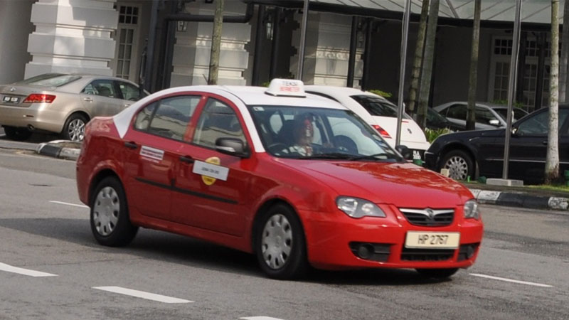Taxi ở Cameron Highlands hoạt động chủ yếu ở Tanah Rata