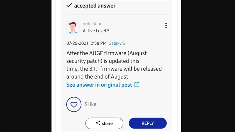 Dòng Galalaxy S21 được xác nhận sẽ lên đời One UI 3.1.1 vào cuối tháng 8/2021