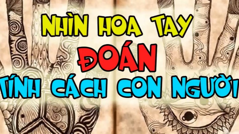 Hoa tay cũng tiết lộ 1 phần tính cách của con người