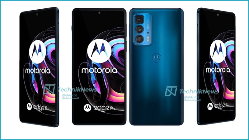 Ảnh render Motorola Edge 20 Pro Ảnh render Motorola Edge 20 Pro