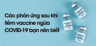 Các triệu chứng sau khi tiêm vaccine COVID-19 và cách điều trị