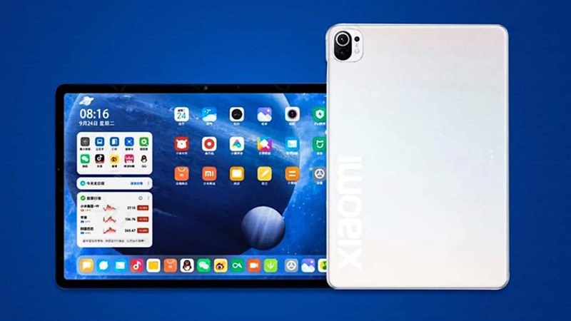 Mi Pad 5 lộ ảnh thực tế với cụm camera vuông vức cùng màn hình 120Hz