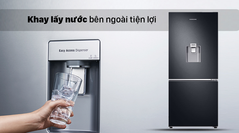Lợi ích của tính năng lấy nước bên ngoài trên tủ lạnh Samsung Lợi ích của tính năng lấy nước bên ngoài trên tủ lạnh Samsung