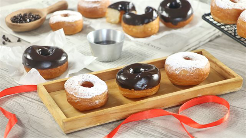 Bánh donut vừa nhỏ xinh, vừa hấp dẫn