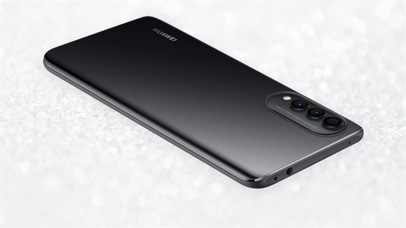 Mặt lưng của Huawei Nova 8 SE Vitality Edition được làm cong tràn sang hai bên