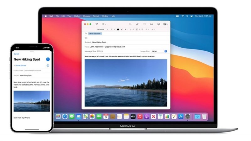 Hệ điều hành MacOS và Windows 