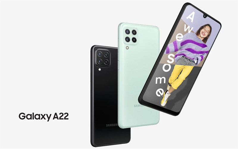 Galaxy A22 đang có những màu sắc nào và đặt mua sẽ có khuyến mãi gì?