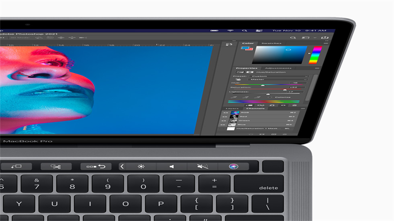 Macbook trên chip M1 sẽ chạy phần mềm Adobe Photoshop nhanh hơn