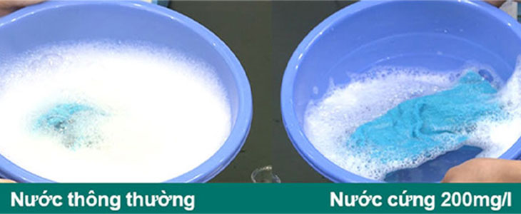 Chất tẩy rửa và chất tẩy rửa khó hòa tan trong nước cứng