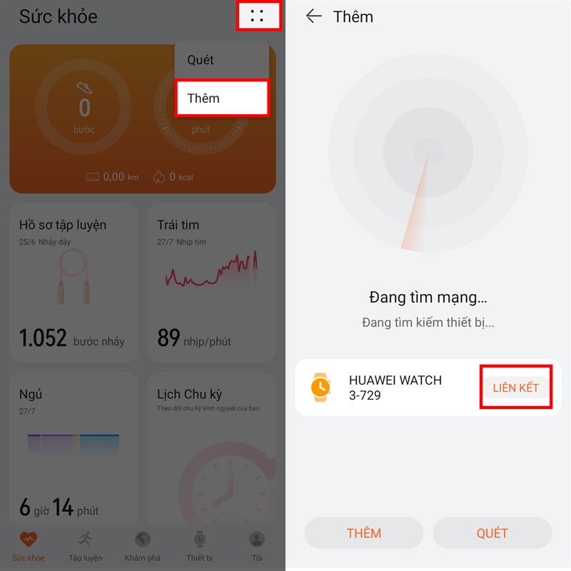 Cách kết nối Huawei Watch 3