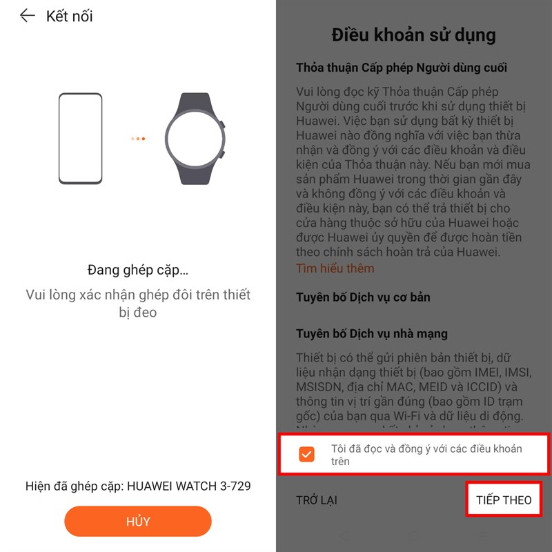 Cách kết nối Huawei Watch 3