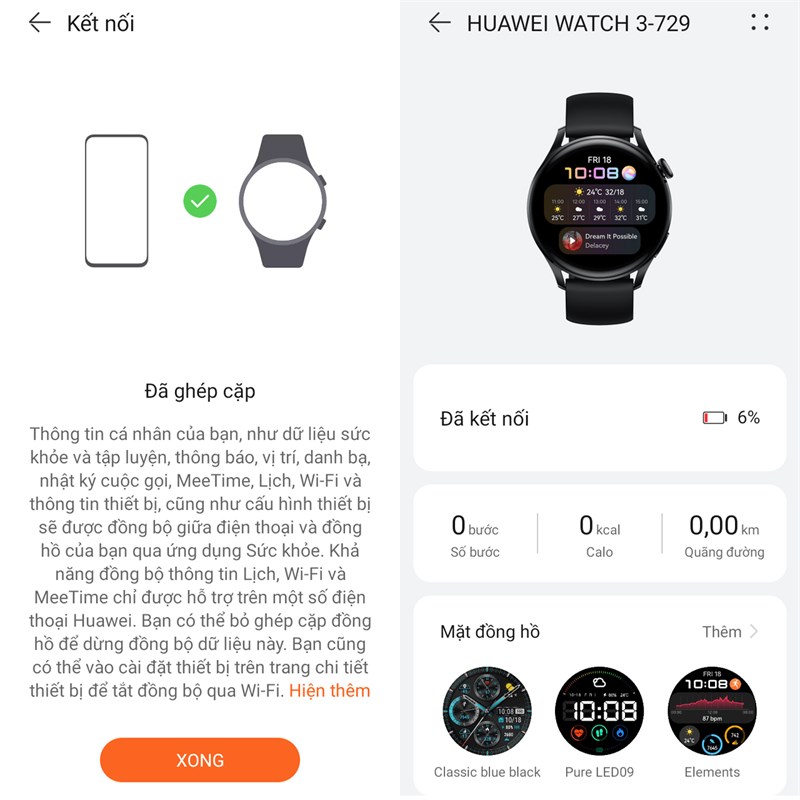 Cách kết nối Huawei Watch 3