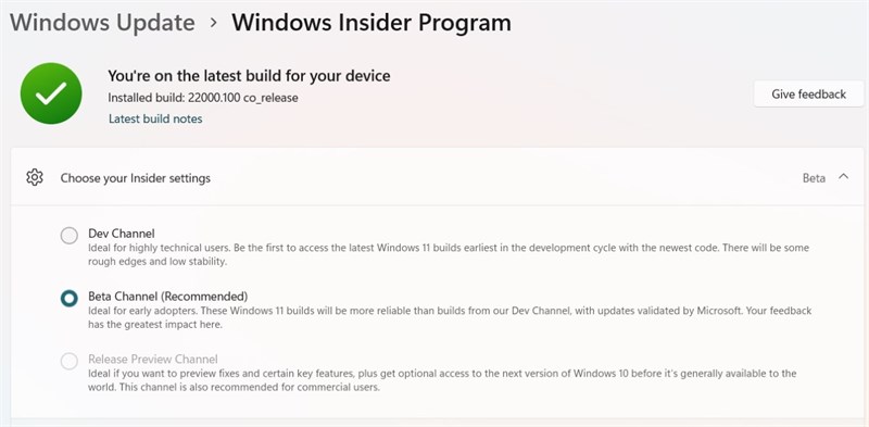 Download Windows 11 22000120 ISO from the Beta Channel of Insider Preview