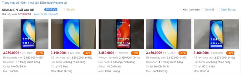 REALME 7I ĐỔI TRẢ REALME 7I ĐỔI TRẢ