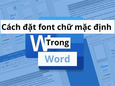 Bạn muốn thay đổi font chữ mặc định trong Word tiếng Việt để tiết kiệm thời gian cho các bài viết sau này? Với hình ảnh này, bạn sẽ tìm hiểu được cách đặt font chữ mặc định để tiện lợi, nhanh chóng và không cần phải tốn nhiều thời gian.