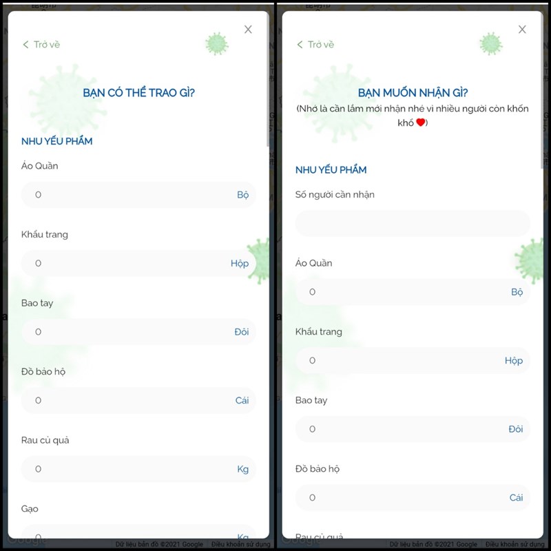 Bản đồ cứu trợ - SOSmap Bản đồ cứu trợ - SOSmap