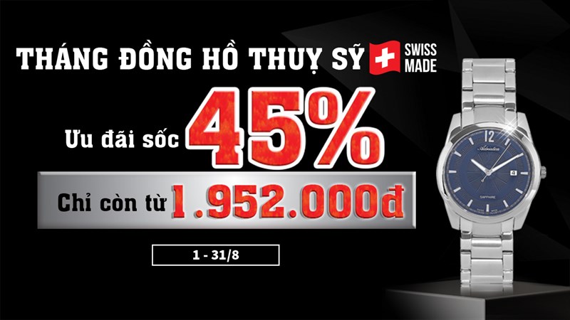 Chương trình 'Tháng đồng hồ Thụy Sỹ'