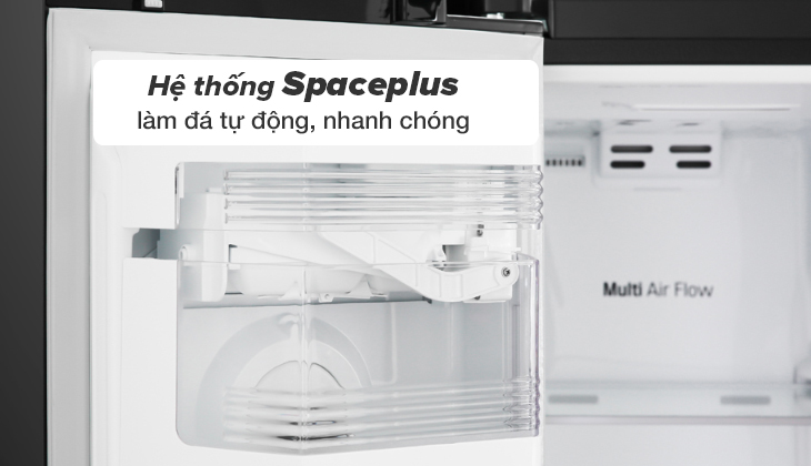 Hệ thống làm đá tự động Spaceplus tiện lợi