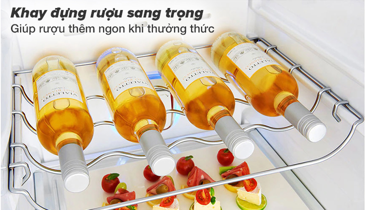 Khay đựng rượu giúp rượu luôn được mát lạnh và thơm ngon khi thưởng thức