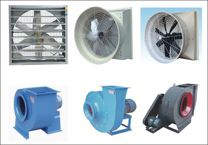 Types of ventilation fans nowadays