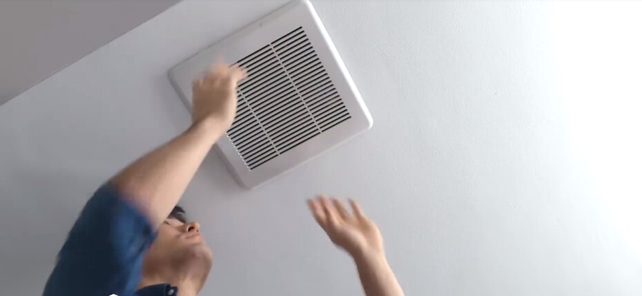 The simplest steps to install a ventilation fan