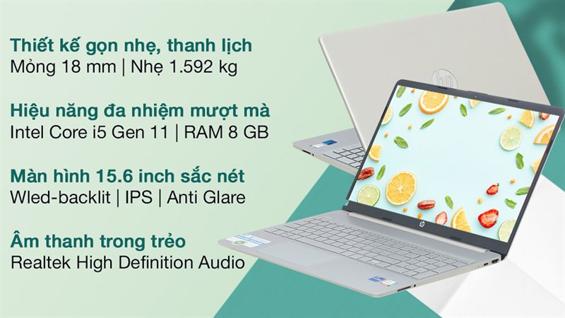 HP 15s fq2559TU i5