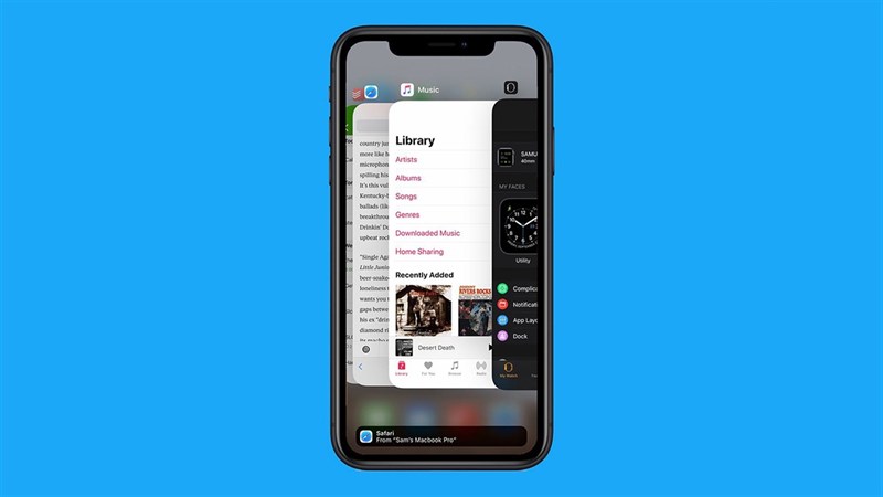 cách mở đa nhiệm trên iOS 13, iOS 14, iOS 15 và iPad OS
