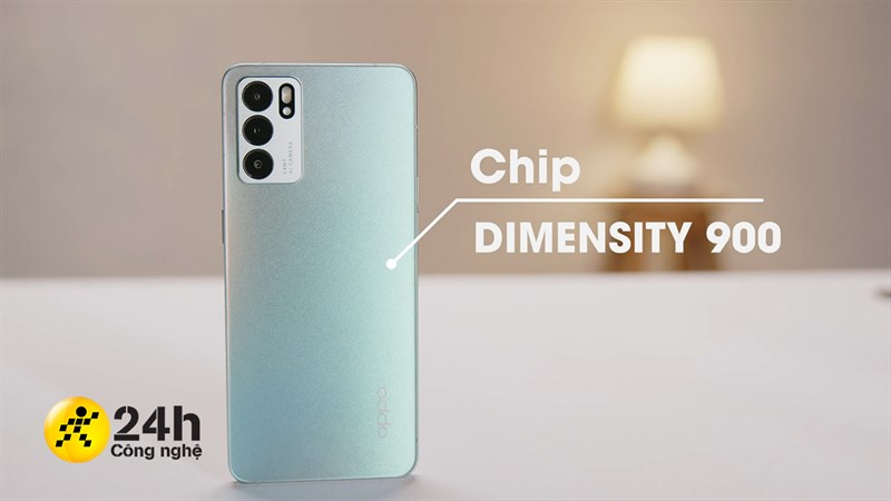 OPPO Reno6 5G cấu hình nổi bật với Dimensity 900 5G cùng RAM 8 GB. OPPO Reno6 5G cấu hình nổi bật với Dimensity 900 5G cùng RAM 8 GB.